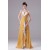 A-Line Sleeveless Brush Sweep Train V-Neck Long Prom/Formal Evening Dresses 02020034