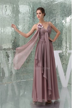 A-Line Chiffon Ruffles Long Prom/Formal Evening Dresses 02020053