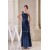 Trumpet/Mermaid One-Shoulder Long Evening Party Bridesmaid Dresses 02020056