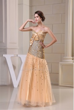 Beading Sleeveless Floor-Length Sweetheart Sequins Long Prom/Formal Evening Dresses 02020094