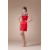 Short Red Black Evening Party Dresses 02021009