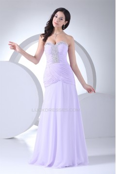 Beading Sweetheart A-Line Sleeveless Chiffon Prom/Formal Evening Dresses 02020101