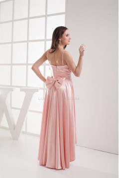 A-Line Sleeveless Silk like Satin Asymmetrical Prom/Formal Evening Dresses 02021030
