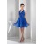 Short/Mini Halter Sleeveless Beading Organza Prom/Formal Evening Dresses 02021169