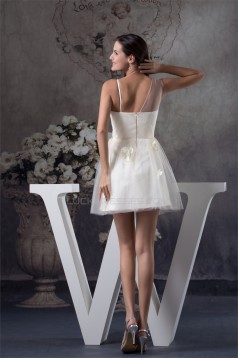 Short/Mini Straps Beading Sleeveless A-Line Prom/Formal Evening Dresses 02021189