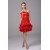 Sleeveless Short/Mini Beading Taffeta Silk like Satin Prom/Formal Evening Dresses 02021225