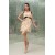 Spaghetti Straps Sheath/Column Short/Mini Prom/Formal Evening Dresses 02021240