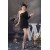 Beading One-Shoulder Sheath/Column Short/Mini Prom/Formal Evening Dresses 02021288