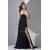 Brush Sweep Train V-Neck Beading A-Line Prom/Formal Evening Dresses 02020129