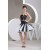 Beading Sleeveless Short/Mini Taffeta A-Line Prom/Formal Evening Dresses 02021304