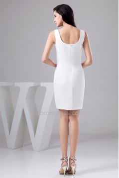 Sheath/Column Sleeveless Satin Spandex Mother of the Bride Dresses 02021369