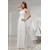A-Line Strapless Chiffon Beaded Long Prom/Formal Evening Bridesmaid Dresses 02020138