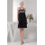 Sleeveless Sash Ribbons Short/Mini Lace Little Black Dresses 02021413