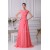 Chiffon Brush Sweep Train Long Prom/Formal Evening Dresses 02020142