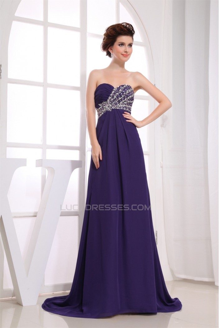 Empire Sweetheart Beaded Long Prom/Formal Evening Maternity Dresses 02020143