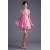 A-Line One-Shoulder Criss Cross Short/Mini Prom/Formal Evening Dresses 02021438