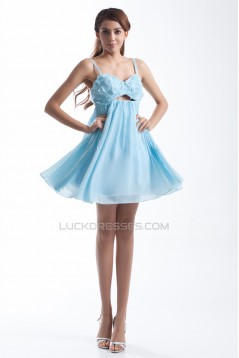 Beading Short/Mini A-Line Sleeveless Chiffon Prom/Formal Evening Cocktail Dresses 02021454