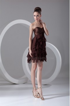 Cascading Ruffles Short/Mini A-Line Sleeveless Prom/Formal Evening Dresses 02021458
