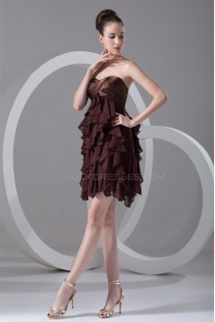 Cascading Ruffles Short/Mini A-Line Sleeveless Prom/Formal Evening Dresses 02021458