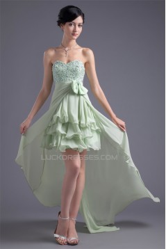 Chiffon Silk like Satin Beading A-Line Sweetheart Prom/Formal Evening Dresses 02021464