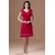 Knee-Length Chiffon Silk like Satin Pleats Prom/Formal Evening Bridesmaid Dresses 02021472