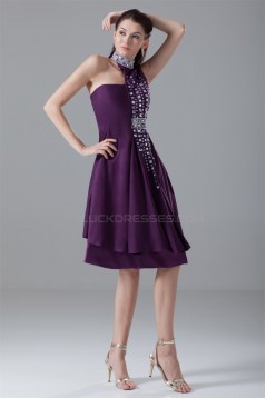 One-Shoulder Elastic Woven Satin Sleeveless Prom/Formal Evening Dresses 02021476