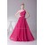 A-Line One-Shoulder Beading Long Prom Evening Formal Bridesmaid Dresses 02020151
