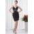 Short/Mini Sleeveless Beading Sheath/Column Prom/Formal Evening Dresses 02021511