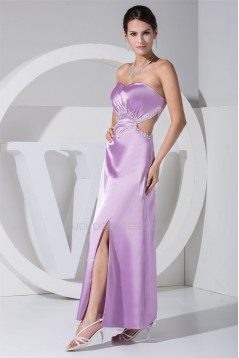 Elastic Woven Satin Sweetheart A-Line Ankle-Length Prom/Formal Evening Dresses 02020170