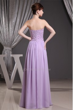 A-Line Floor-Length Sleeveless Chiffon Prom/Formal Evening Dresses 02020174