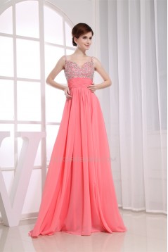 A-Line Sleeveless Floor-Length Chiffon Prom/Formal Evening Dresses 02020175