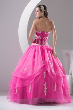 Ball Gown Floor-Length Sweetheart Beading Prom/Formal Evening Dresses 02020178