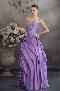 Ball Gown Floor-Length Strapless Prom/Formal Evening Dresses 02020197