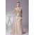 Handmade Flowers Taffeta Sequins Prom/Formal Evening Dresses 02020209
