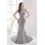 High-Neck Mermaid/Trumpet Sleeveless Brush Sweep Train Sequins Prom/Formal Evening Dresses 02020210
