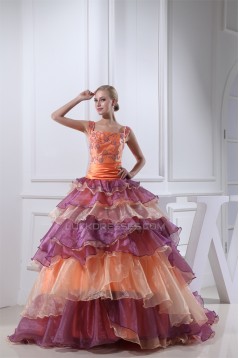 Ball Gown Beading Long Prom/Formal Evening Dresses 02020218