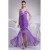 Mermaid/Trumpet Floor-Length Chiffon Beaded Long Purple Prom/Formal Evening Dresses 02020220