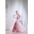 Off-the-Shoulder Sheath/Column Long Pink Chiffon Prom/Formal Evening Dresses 02020225