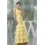 Trumpet/Mermaid One-Shoulder Beading Chiffon Long Yellow Prom/Formal Evening Dresses 02020229