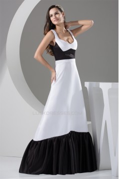 A-Line Floor-Length Satin Prom/Formal Evening Dresses 02020263