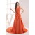 A-Line Halter Pick Ups Court Train Long Prom/Formal Evening Dresses 02020278