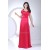Silk like Satin Halter A-Line Criss Cross Best Evening Formal Bridesmaid Dresses 02020316