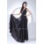 Silk like Satin Sleeveless Beading Brush Sweep Train Long Black Prom/Formal Evening Dresses 02020318