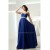 A-Line Sweetheart Beaded Floor-Length Blue Prom/Formal Evening Dresses 02020329