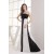 Sleeveless Bows A-Line Strapless Brush Sweep Train Sequins Prom Evening Formal Dresses 02020341