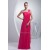 Sheath/Column Beaded Floor-Length One-Shoulder Prom/Formal Evening Dresses 02020362
