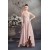 A-Line Handmade Flowers Asymmetrical Prom/Formal Evening Bridesmaid Dresses 02020370