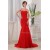 Mermaid/Trumpet Spaghetti Straps Sleeveless Long Red Prom/Formal Evening Dresses 02020396