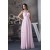 Straps Chiffon Beading Long Pink Prom/Formal Evening Bridesmaid Dresses 02020414
