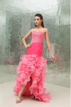 Trumpet/Mermaid Sweetheart Brush Sweep Train Sleeveless Prom/Formal Evening Dresses 02020428